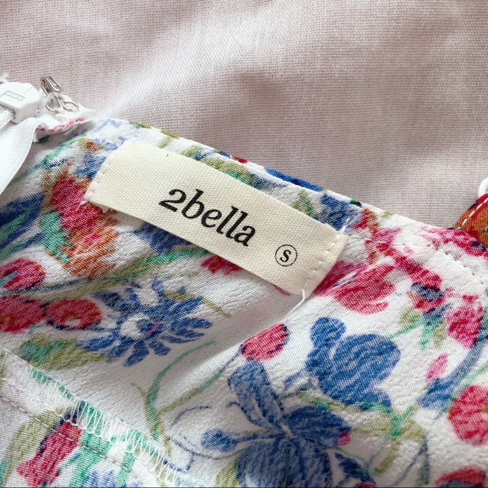 2bella ⋆ floral romper - Picture 6 of 7